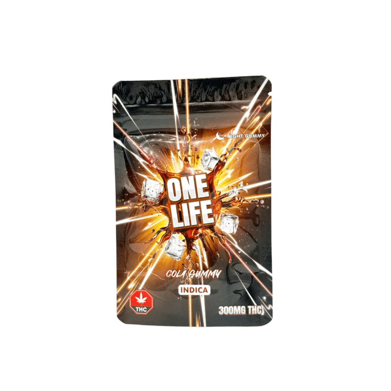 One Life Edibles Cola Gummy – Indica THC gummy