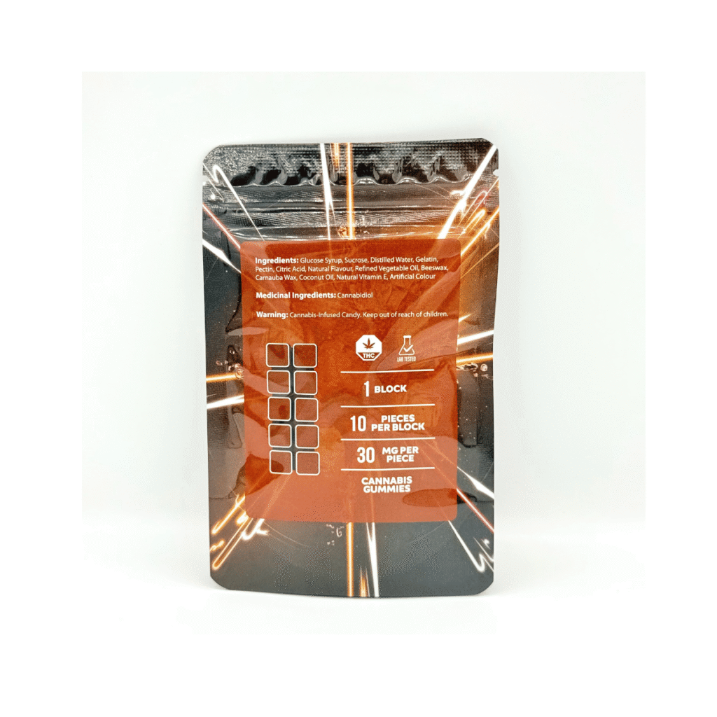 One Life Edibles – Cola Gummy – 300mg THC (Indica) – photo 2 of 3