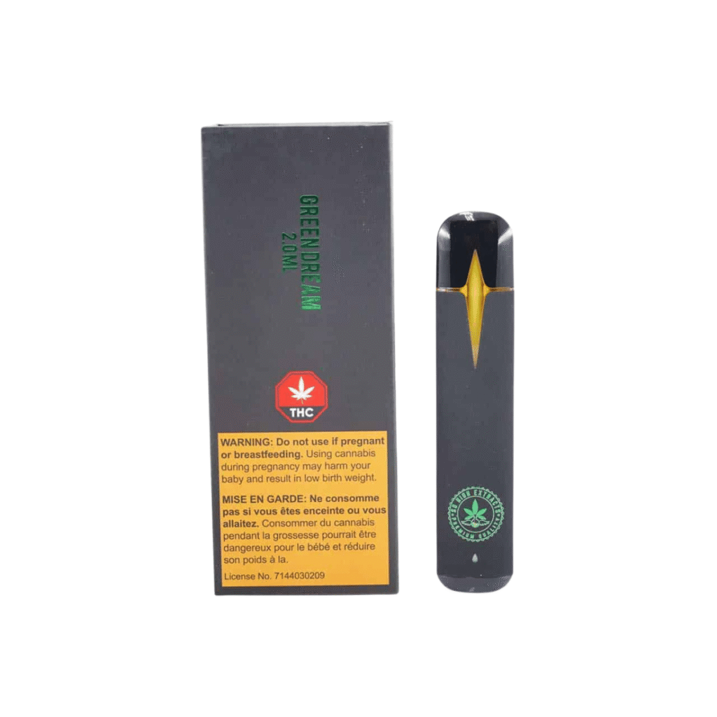 Vape 2ML THC – Green Dream (Hybrid) – photo 2 of 3