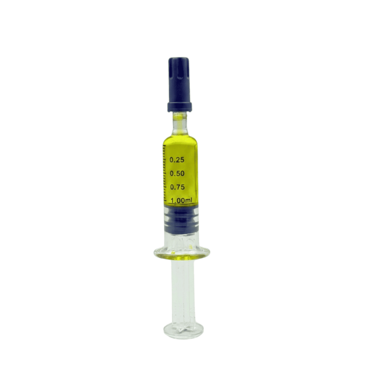 1g THC Distillate Syringe filled with pure golden cannabis oil by 420Express